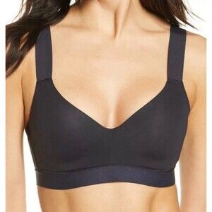 Natori Dynamic Contour Underwire Black Sports Bra 32DD Style 751245 Convertible